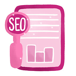 Icon for small business content writing from SEO copywriting services